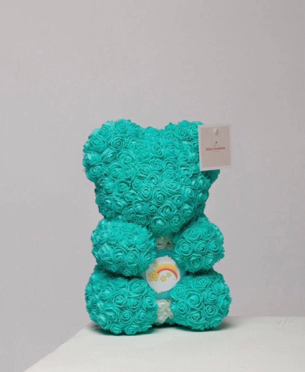 Handmade By Me Wish Care Bear Valentines Gift